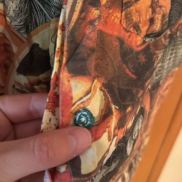 Moschino Men’s size M button up - Picture 4 of 10